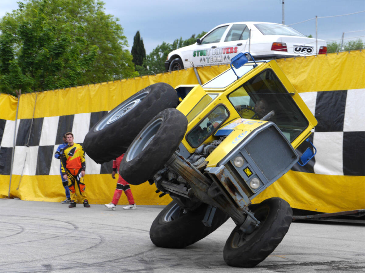 Al via la Mostra Agricola di Campoverde: ogni giorno tre spettacoli di stuntman show. - 