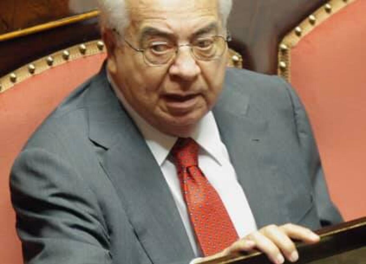 E' morto l'ex senatore Giuseppe Ciarrapico - 