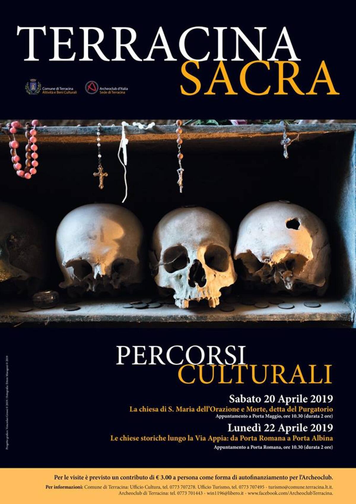 “Terracina Sacra”: visite guidate questo fine settimana a cura dell’Archeoclub d'Italia. - 