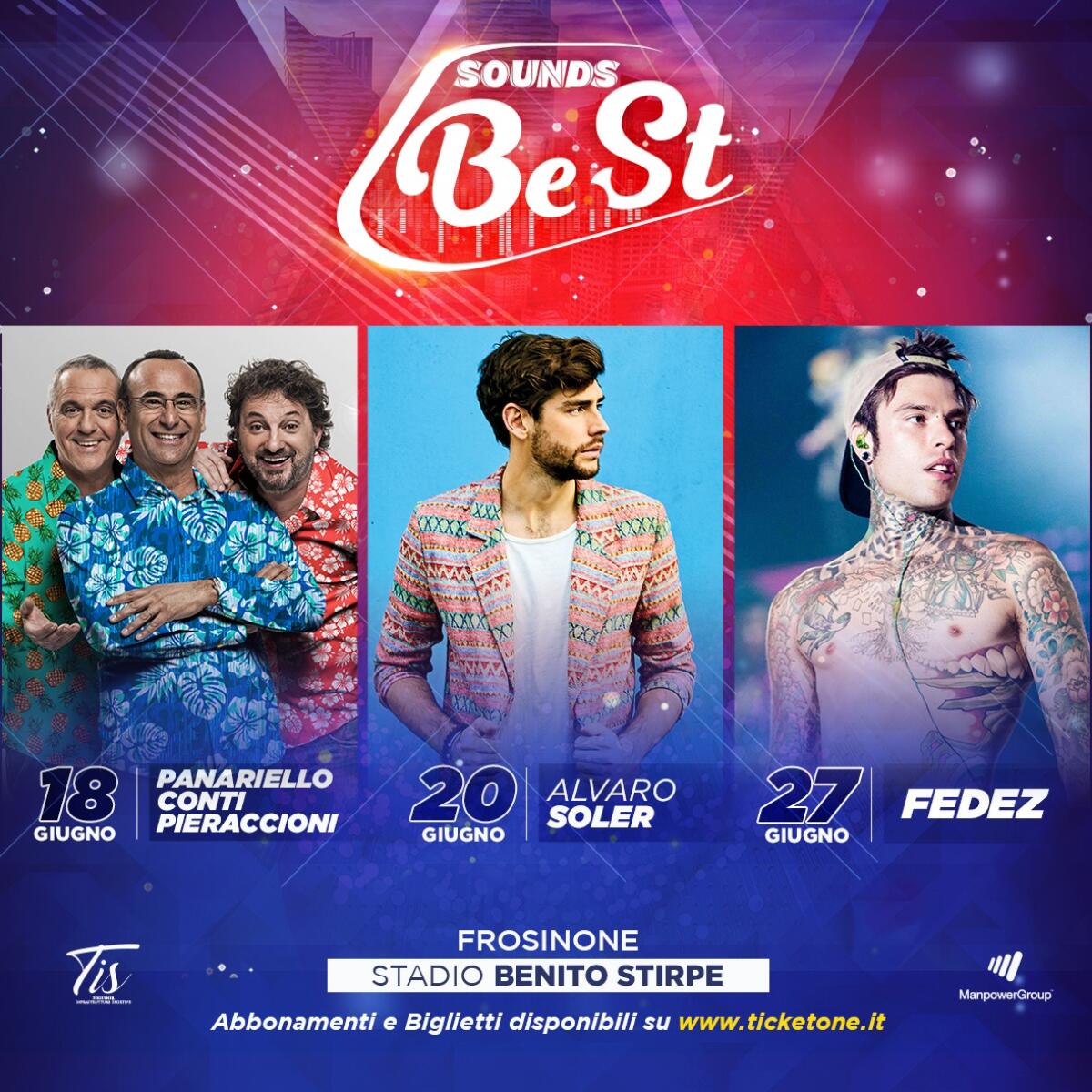 Il "Festival Sounds Best" si chiude questo giovedì con il concerto di Fedez. - 