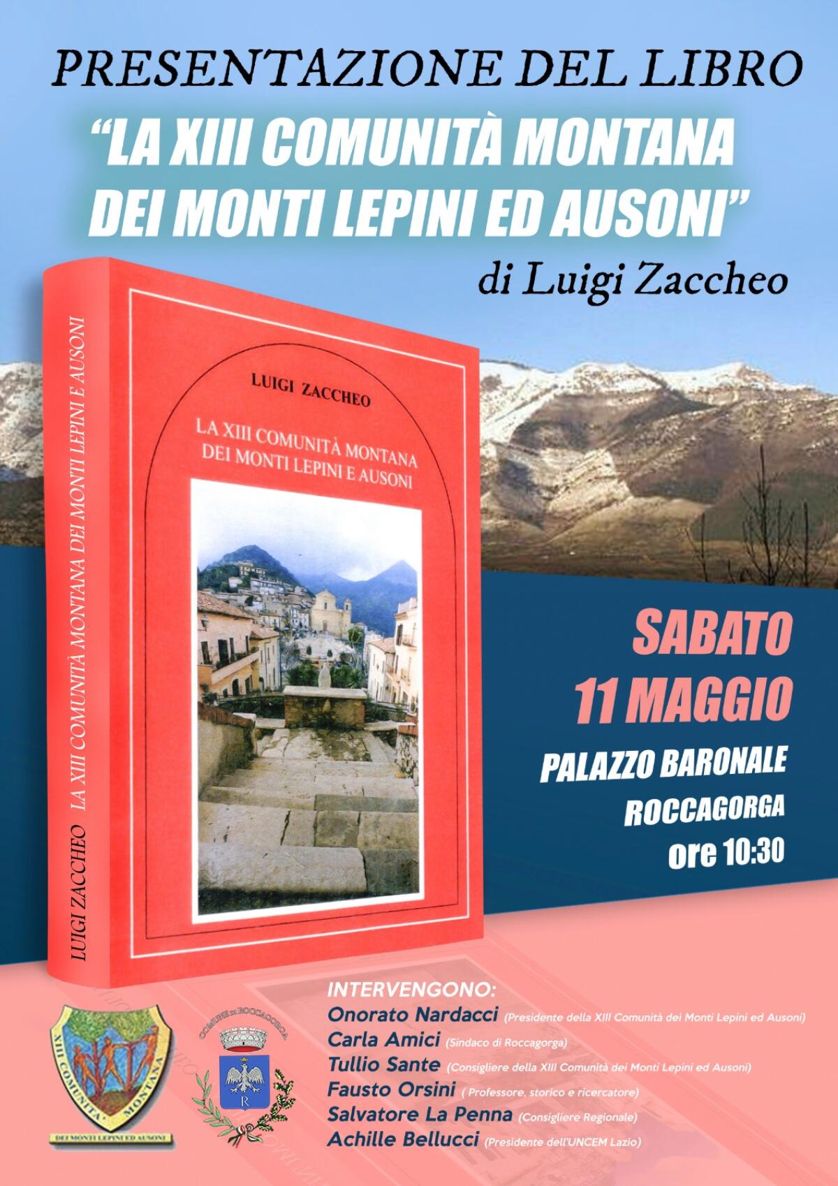 Un volume per celebrare i 40 anni di storia de “La XIII Comunità Montana dei Monti Lepini ed Ausoni”. - 