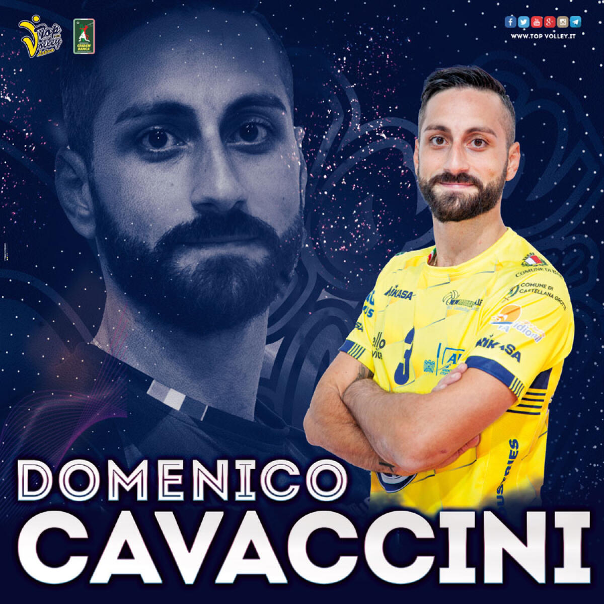 Domenico Cavaccini, nuovo libero della Top Volley Latina - 