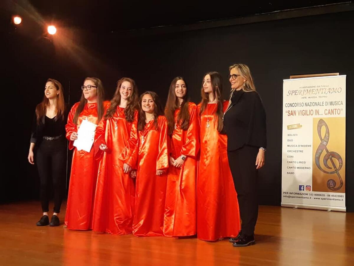 Nuovo podio per il Coro Pascoli di Aprilia: primo premio al concorso "San Vigilio in....canto" - 