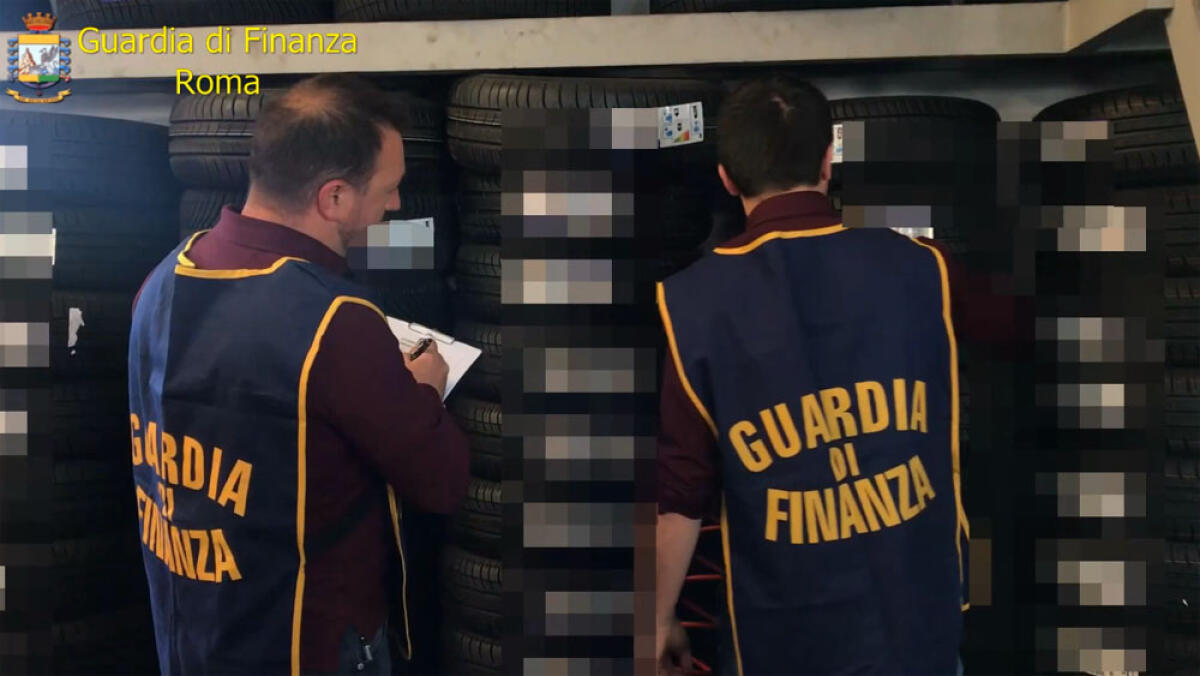 GENZANO - Frode fiscale nel commercio on-line di pneumatici: la Finanza sequestra beni per 7 milioni di euro. - 