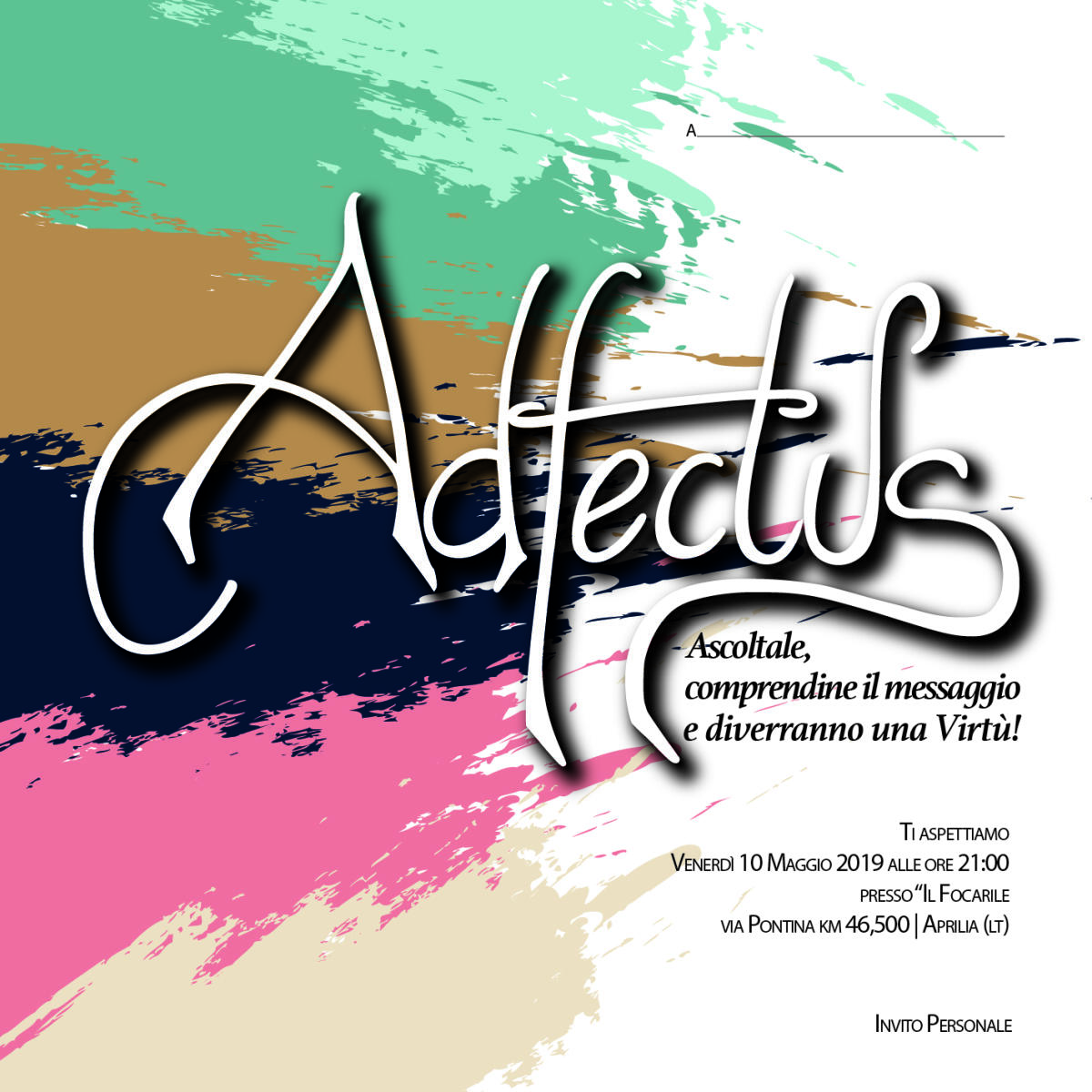 Aprilia - "Adfectus", al Focarile sfilano le emozioni - 