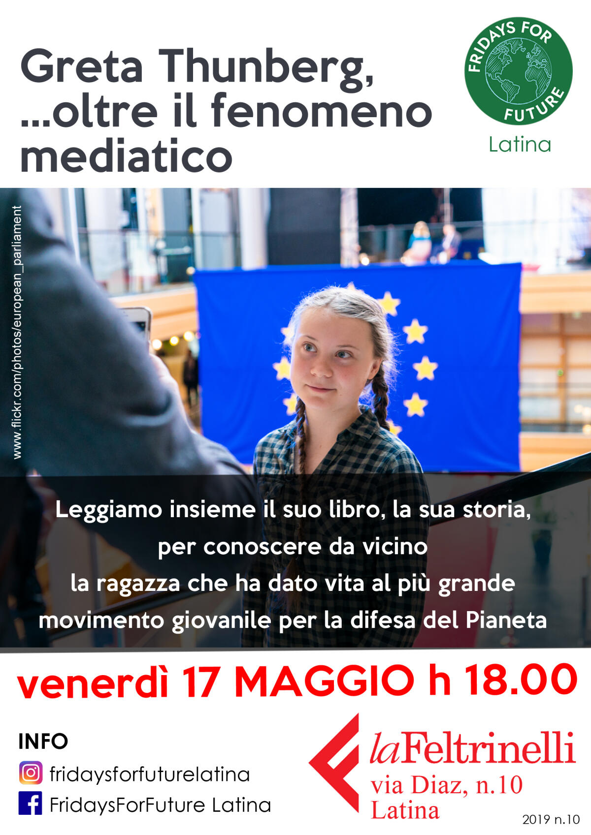 Clima ed ambiente: questo venerdì incontro pubblico con il gruppo di Latina di “Fridays For Future”. - 