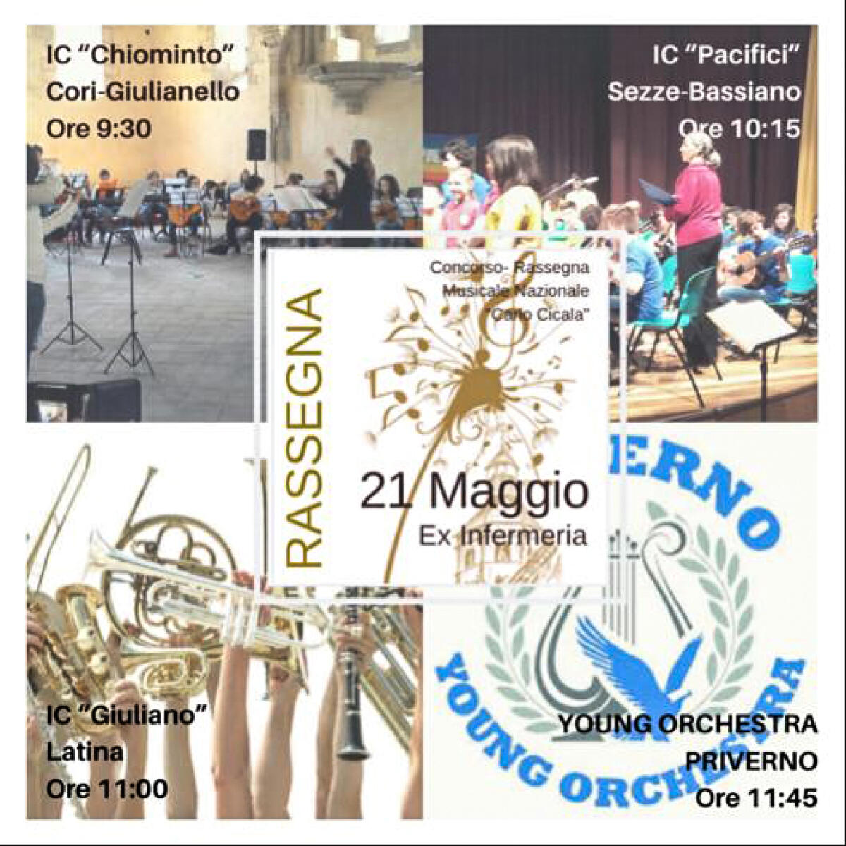 In 600 a Fossanova per il Concorso Musicale Nazionale “Carlo Cicala”. - 