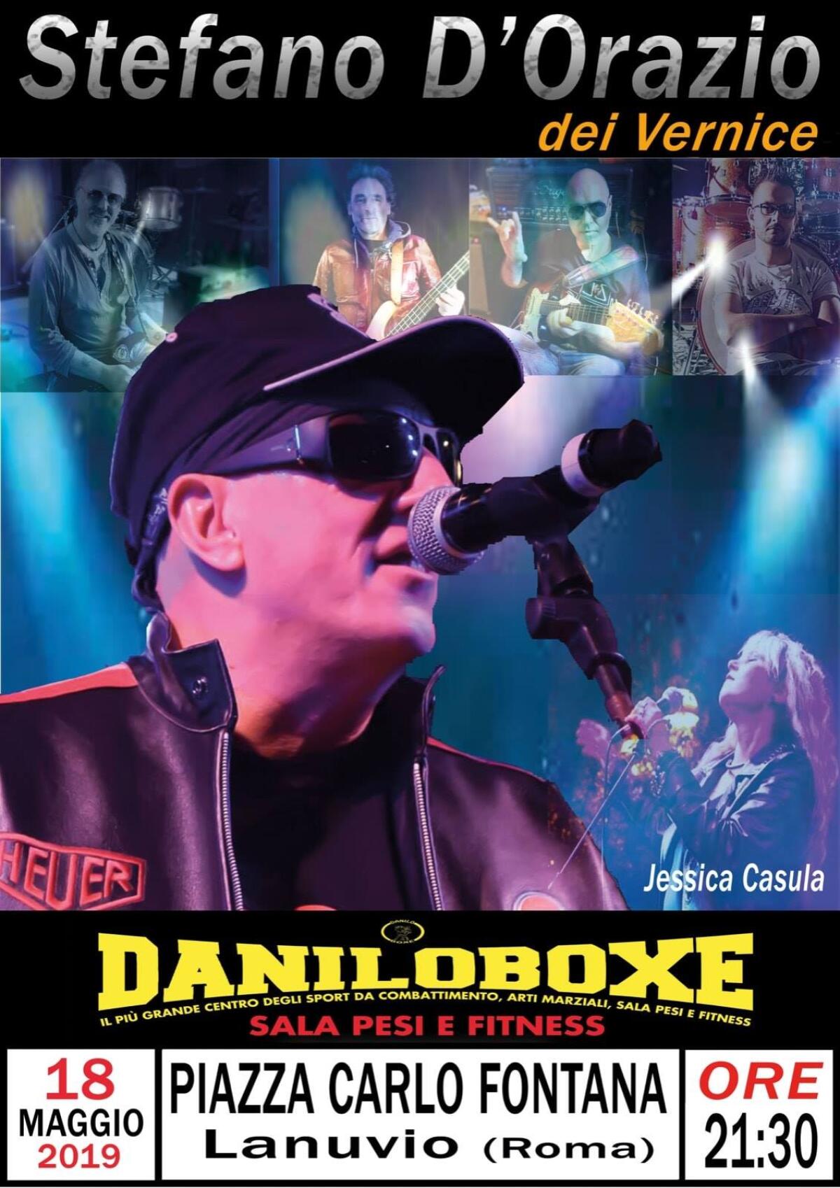 A Lanuvio appuntamento con il rock di Stefano D’Orazio dei Vernice. - 