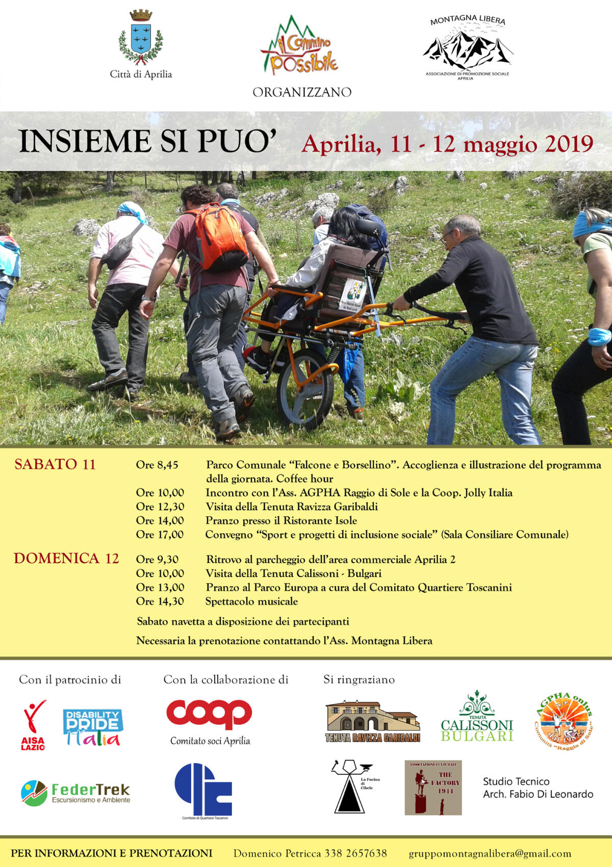 Aprilia - "Insieme si Può", una camminata per abbattere tutte le barriere - 