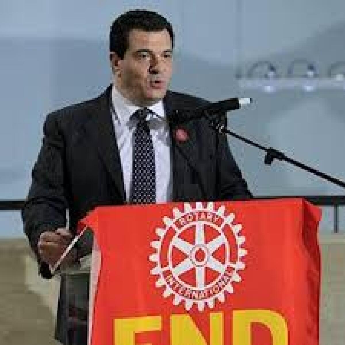 Il Magnifico Rettore de La Sapienza relatore al Rotary Club di Latina - 