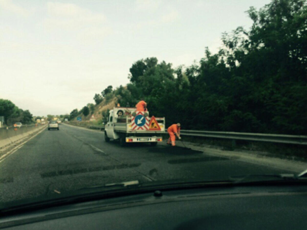 Code sulla Pontina, tra via dei Rutuli e via Apriliana, per lavori da parte dell’Anas. - 