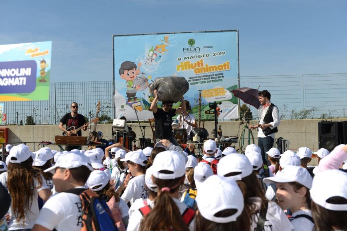 Rifiuti Animati, alla Rida Ambiente di Aprilia 330 bambini delle scuole laziali - 