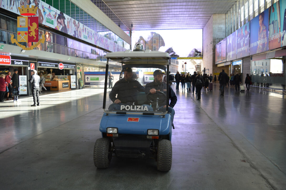 Controlli alla Stazione Termini, 1 arresto e 3 denunce - 