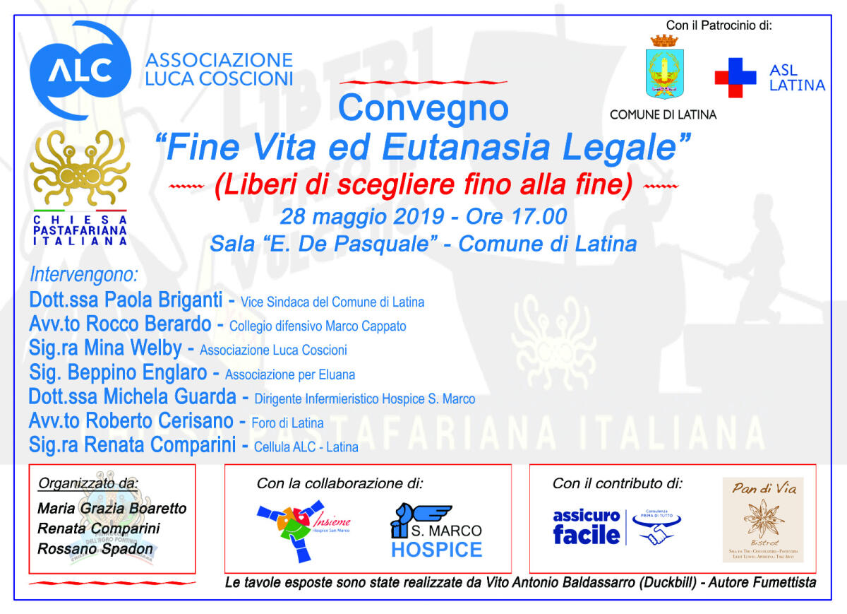"Fine vita ed eutanasia legale", un convegno a Latina - 
