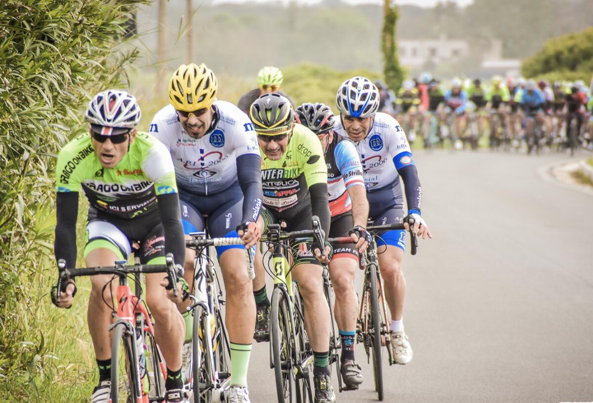 Il serpentone del ciclismo di OPES sbarca a Sezze: 8°tappa del Team Nardecchia - 