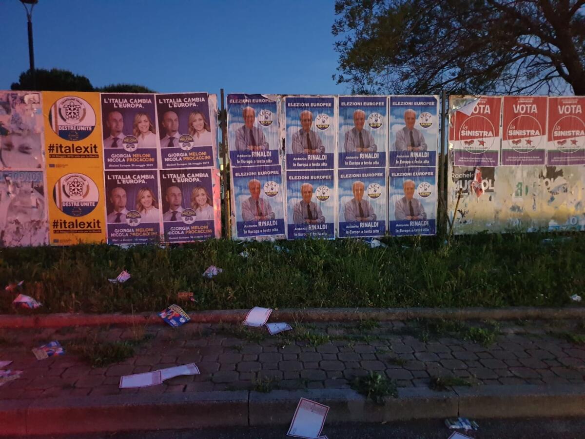 Aprilia, "Affissioni abusive in città, inaccettabile" - 