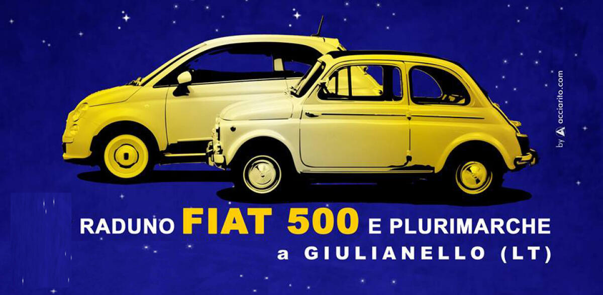 A Giulianello il X Raduno 500 e Plurimarche - 