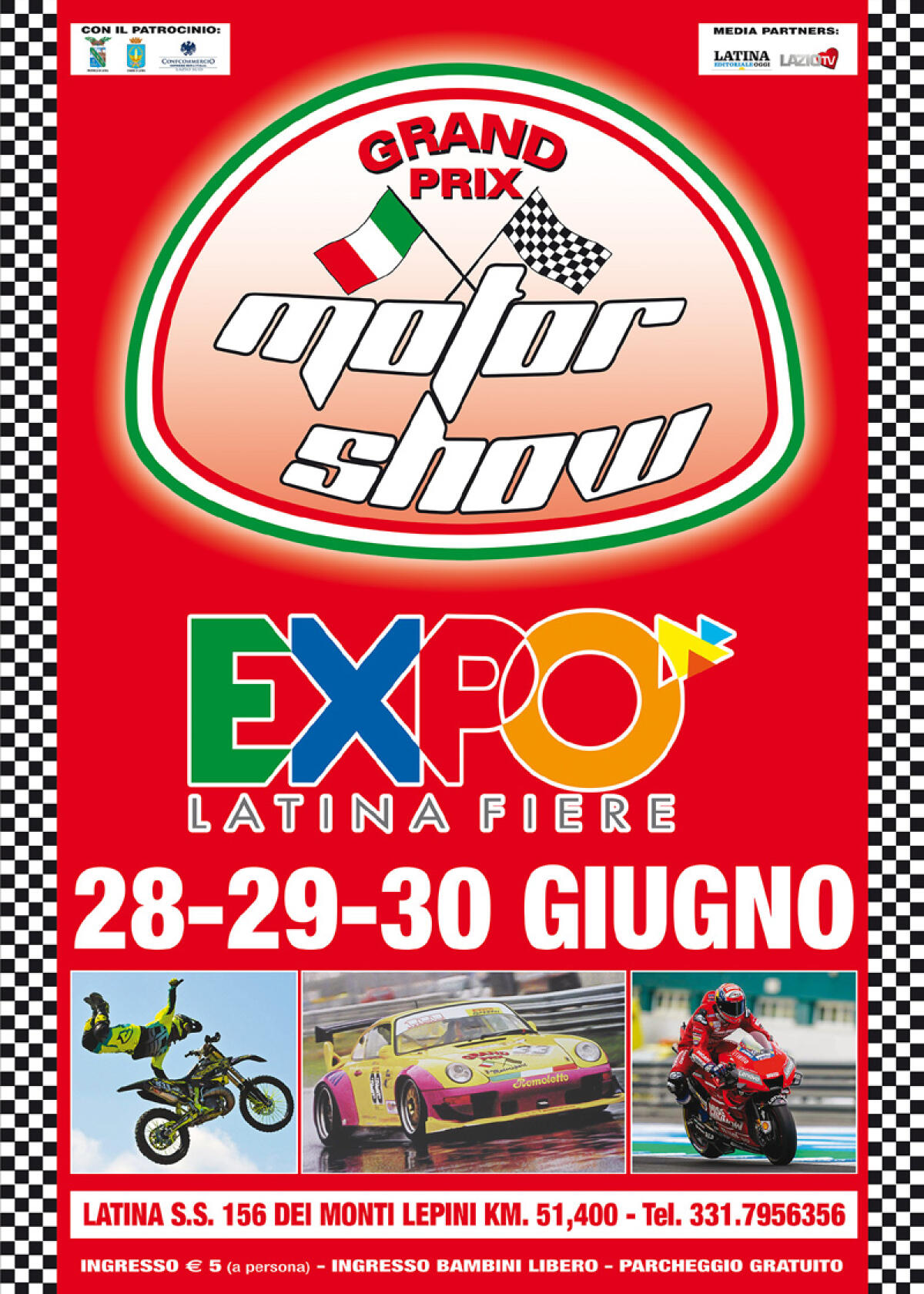 “Grand Prix Motorshow”: fine settimana di eventi ed esposizioni nell’area fiera Expo di Latina. - 