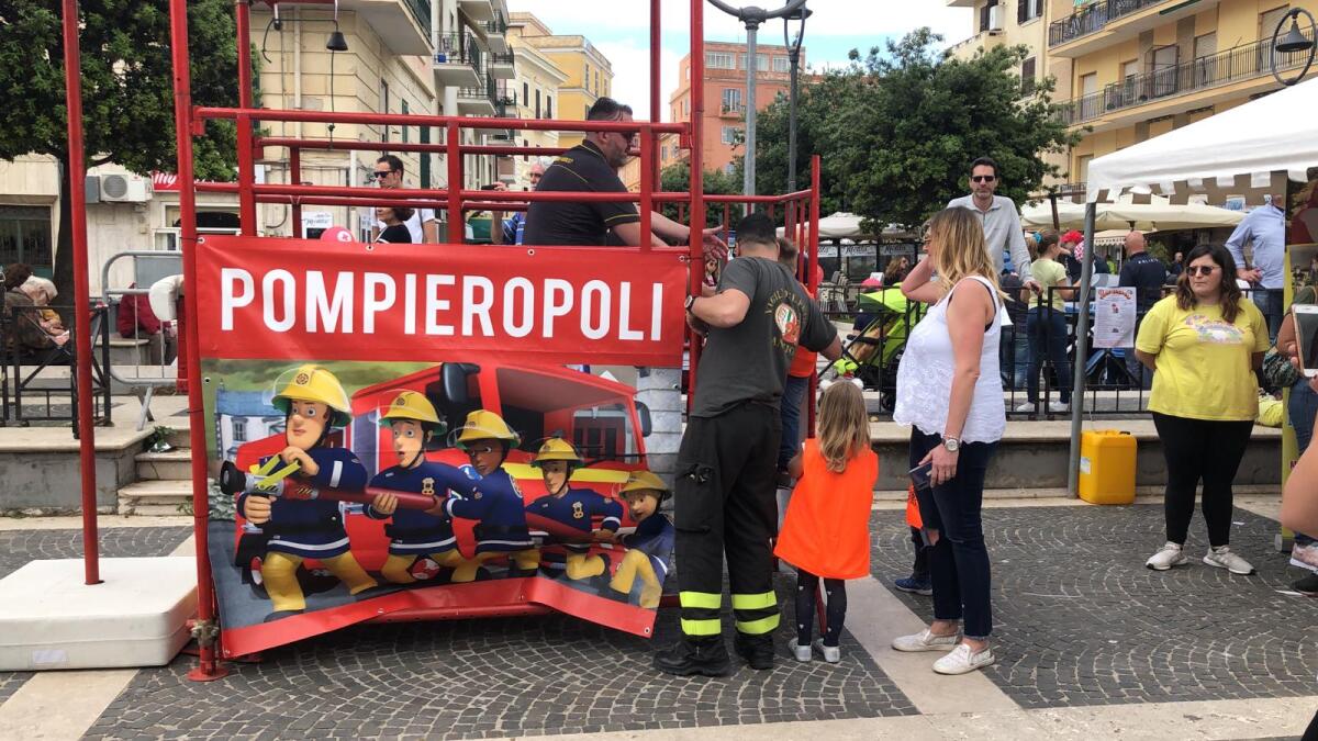 Pompieropoli, ad Anzio tanti bambini felici - 
