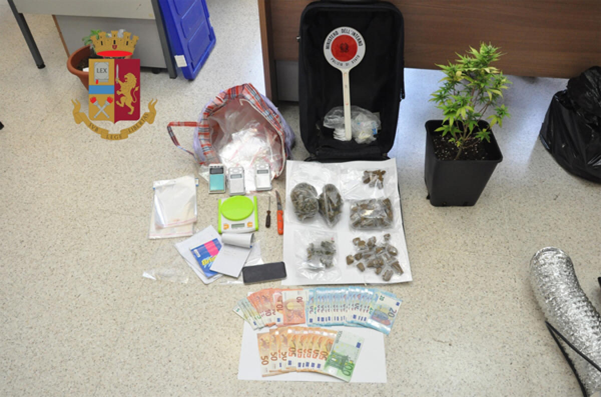 Spaccio di hashish e marijuana, un arresto a Sezze - 