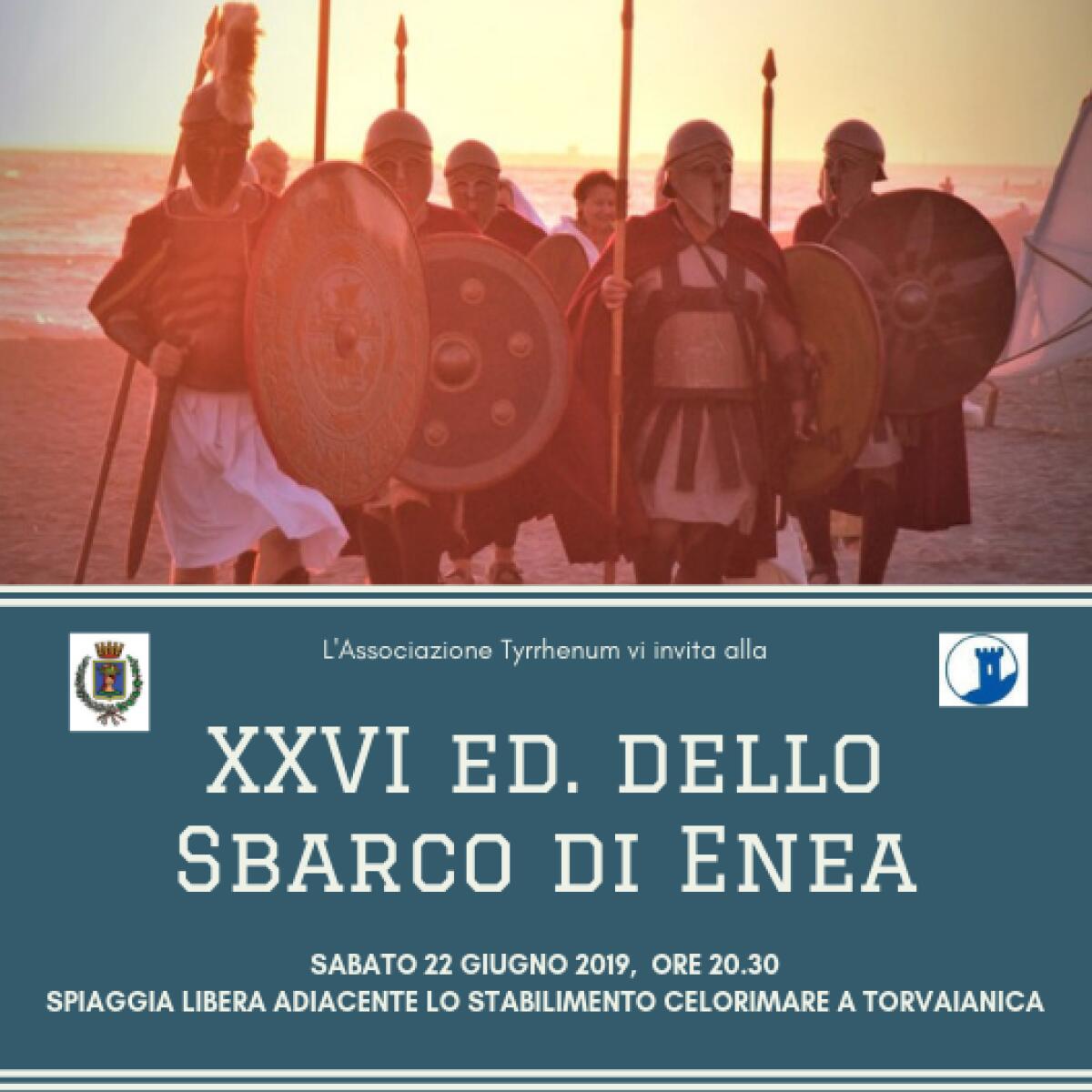 XXVI edizione dello “Sbarco di Enea” a Torvaianica - 