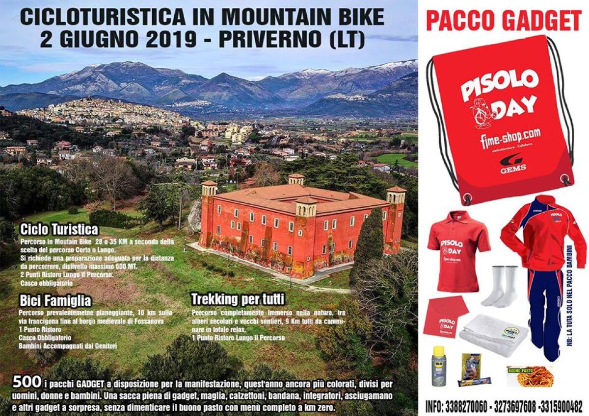 Questo domenica a Priverno la cicloturistica “Pisolo Day”. - 