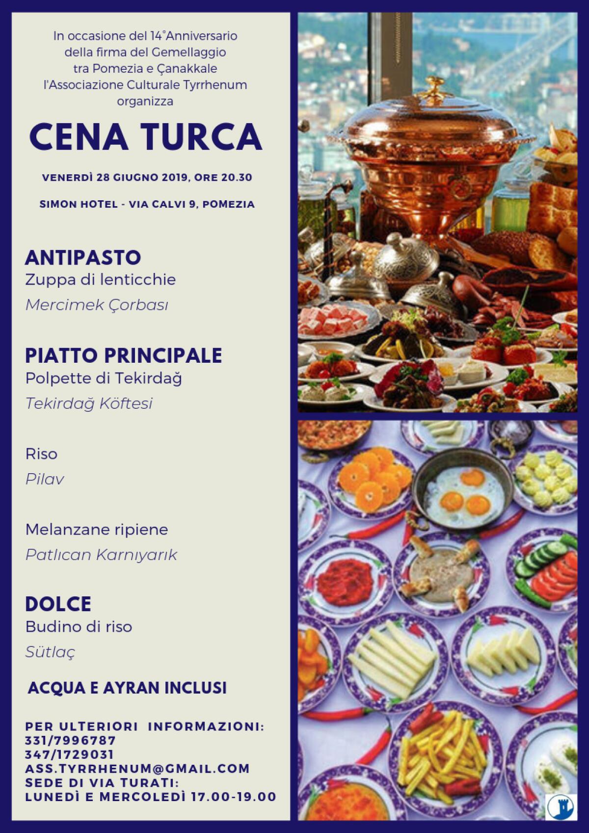 Anniversario del gemellaggio tra Pomezia e Canakkale - 