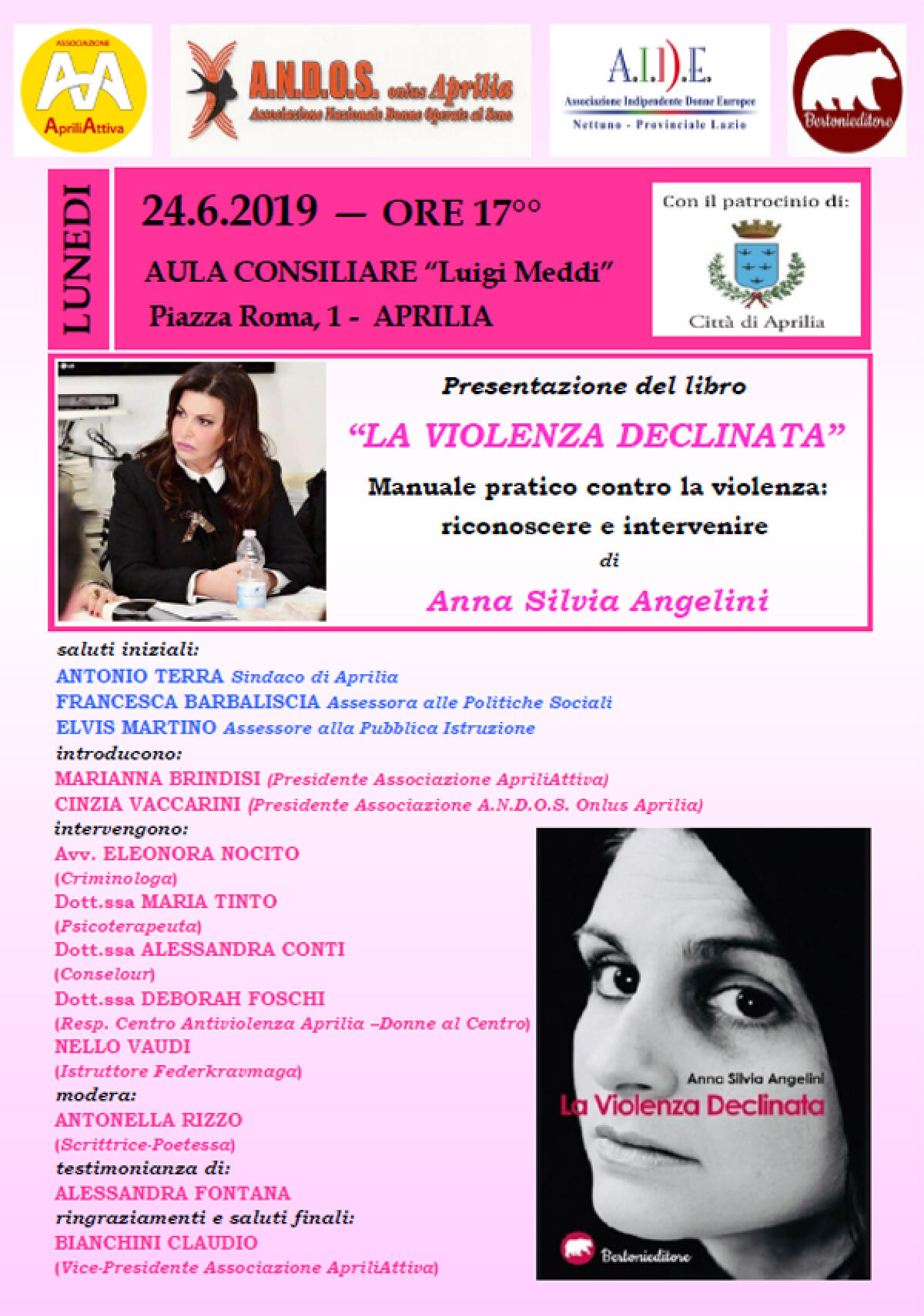 "La violenza declinata", ad Aprilia un viaggio intenso nel mondo delle donne - 