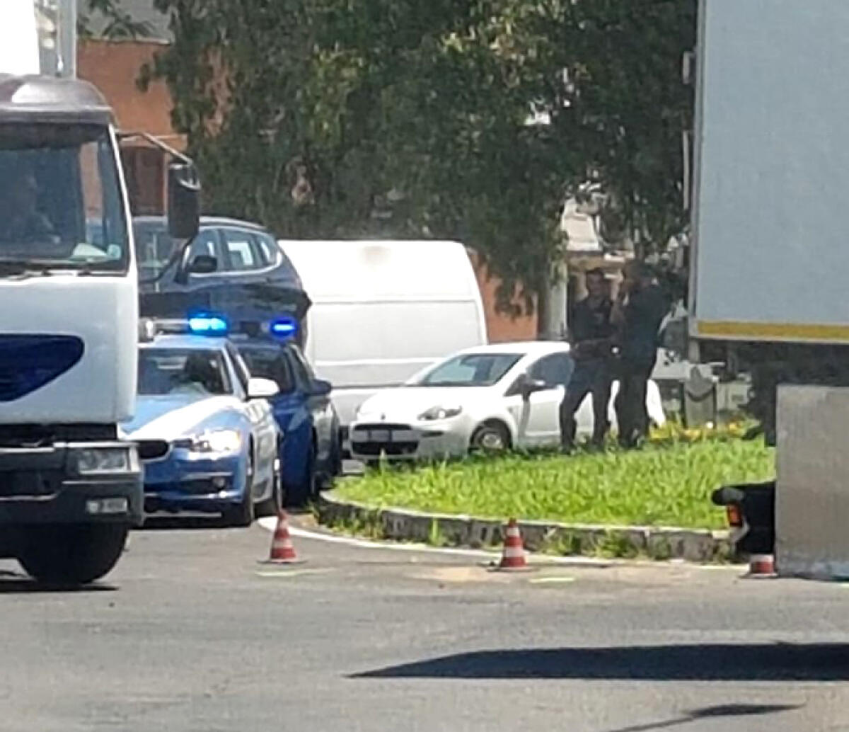 Due incidenti all’altezza della rotonda di Borgo Piave, a Latina: traffico congestionato. - 