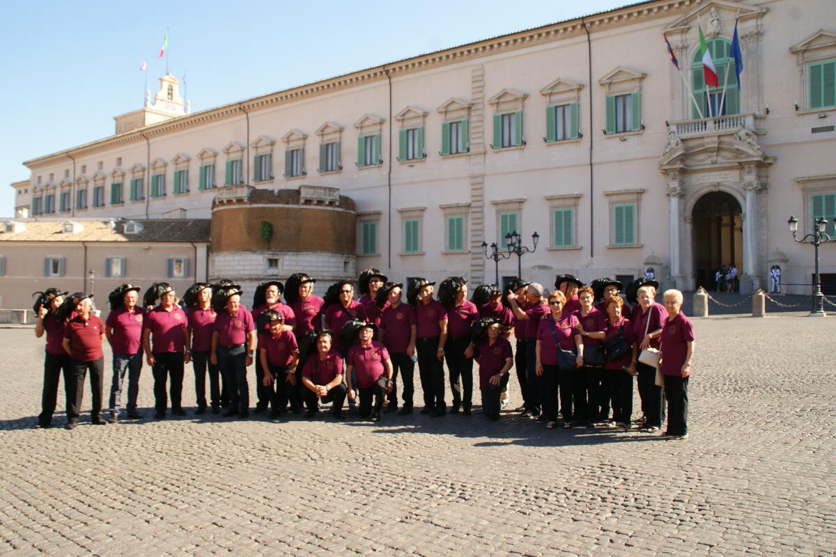 La Sezione Bersaglieri “Adelchi Cotterli” di Aprilia visita il Quirinale - 