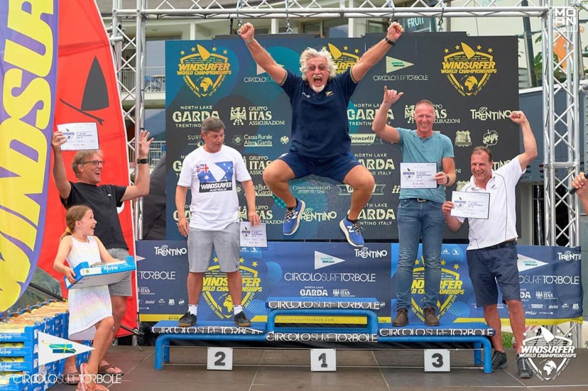 Giuseppe Barone di Anzio è campione del Mondo di Windsurf nella Long Distance - 