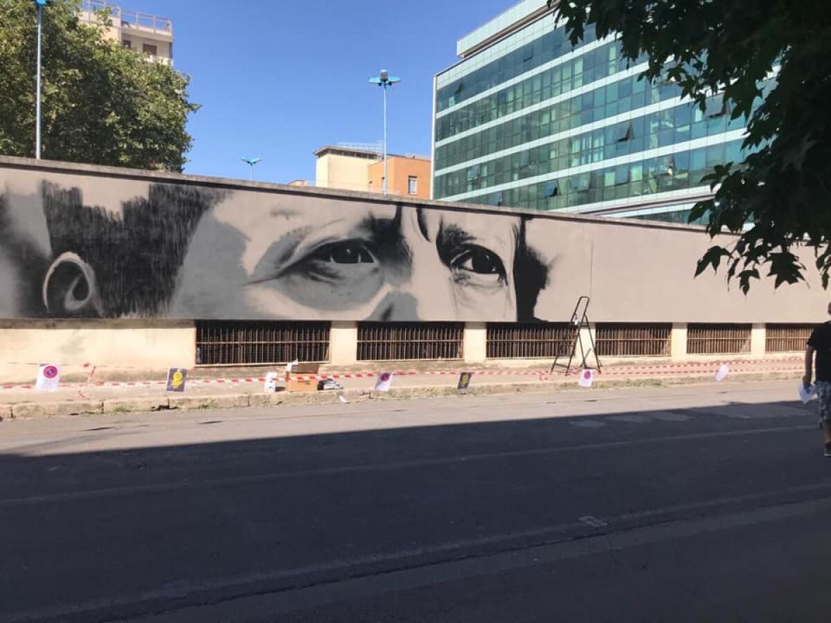 Anniversario della strage di Via d’Amelio: a Latina due murales per non dimenticare. - 