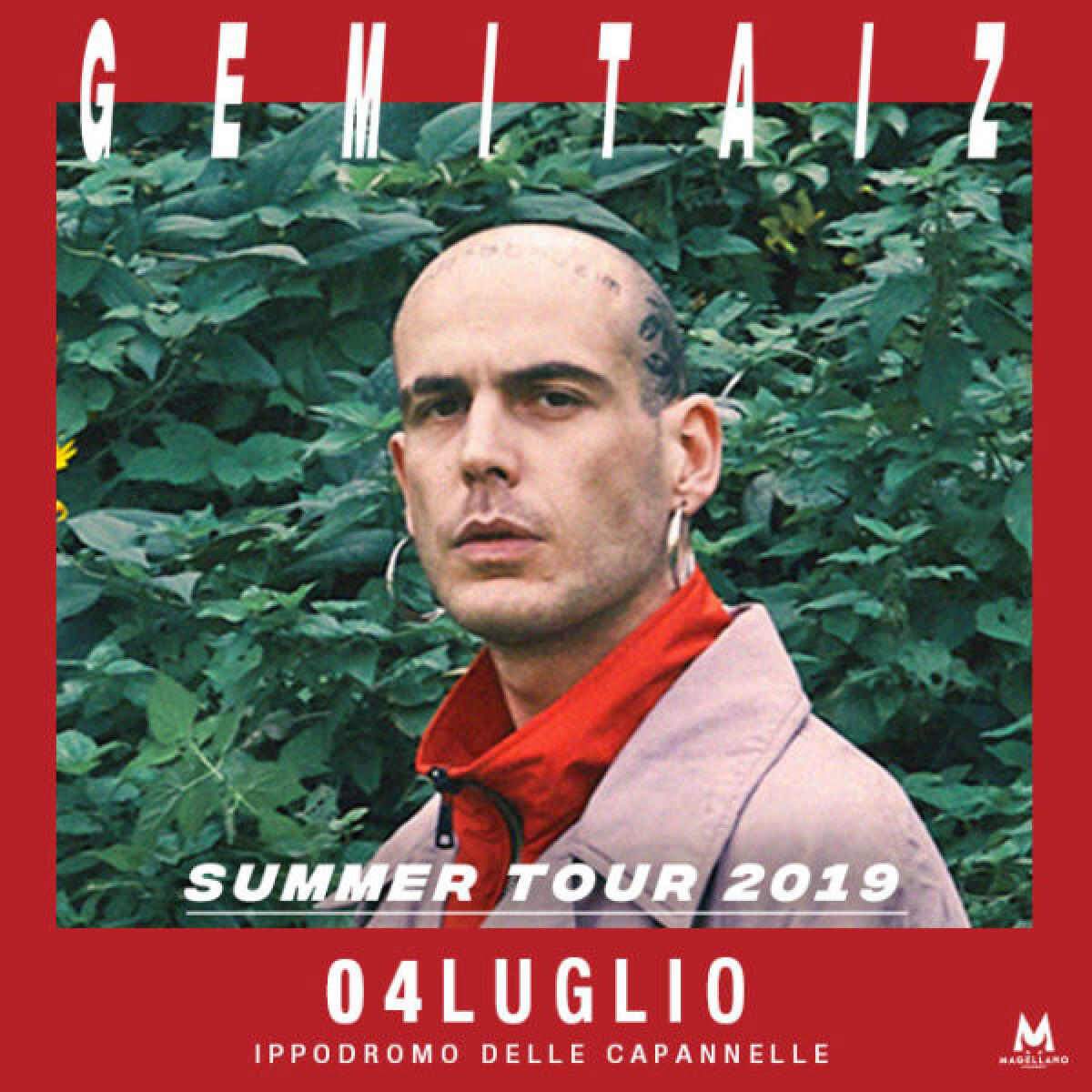 “Rock in Roma”: con Studio 93 in palio  biglietti per l’attesissimo concerto di Gemitaiz di questo giovedì 4 Luglio! - 