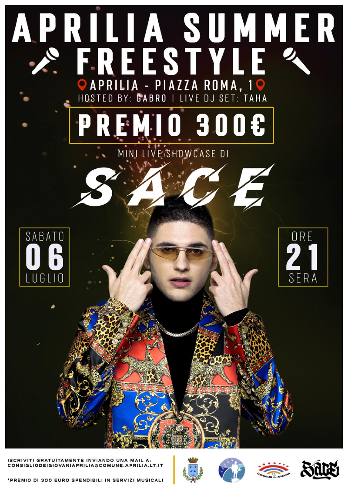 Sabato 6 Luglio in Piazza Roma, ad Aprilia, il contest  “Aprilia Summer Freestyle”. - 