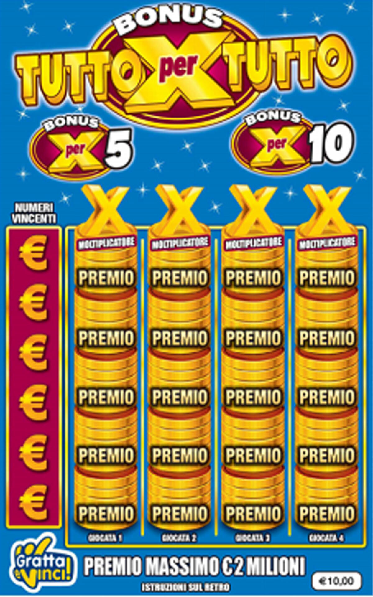 La fortuna tocca il litorale pontino: vinti a Sperlonga 2 milioni di euro con il gratta e vinci “Bonus Tutto X Tutto”. - 