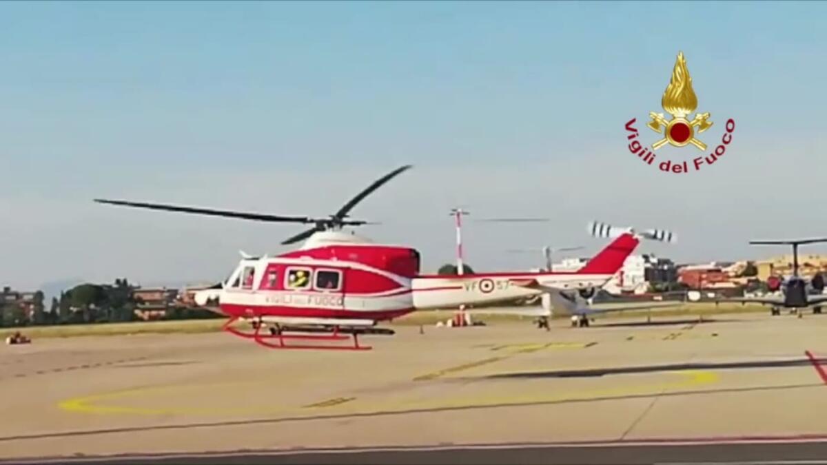 Deltaplanista precipita nella boscaglia, a Sermoneta: salvato dai Vigili del Fuoco. Il VIDEO - 