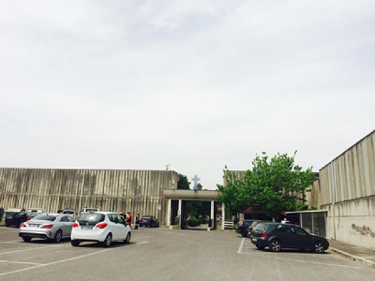 Lavori al cimitero di Aprilia - 