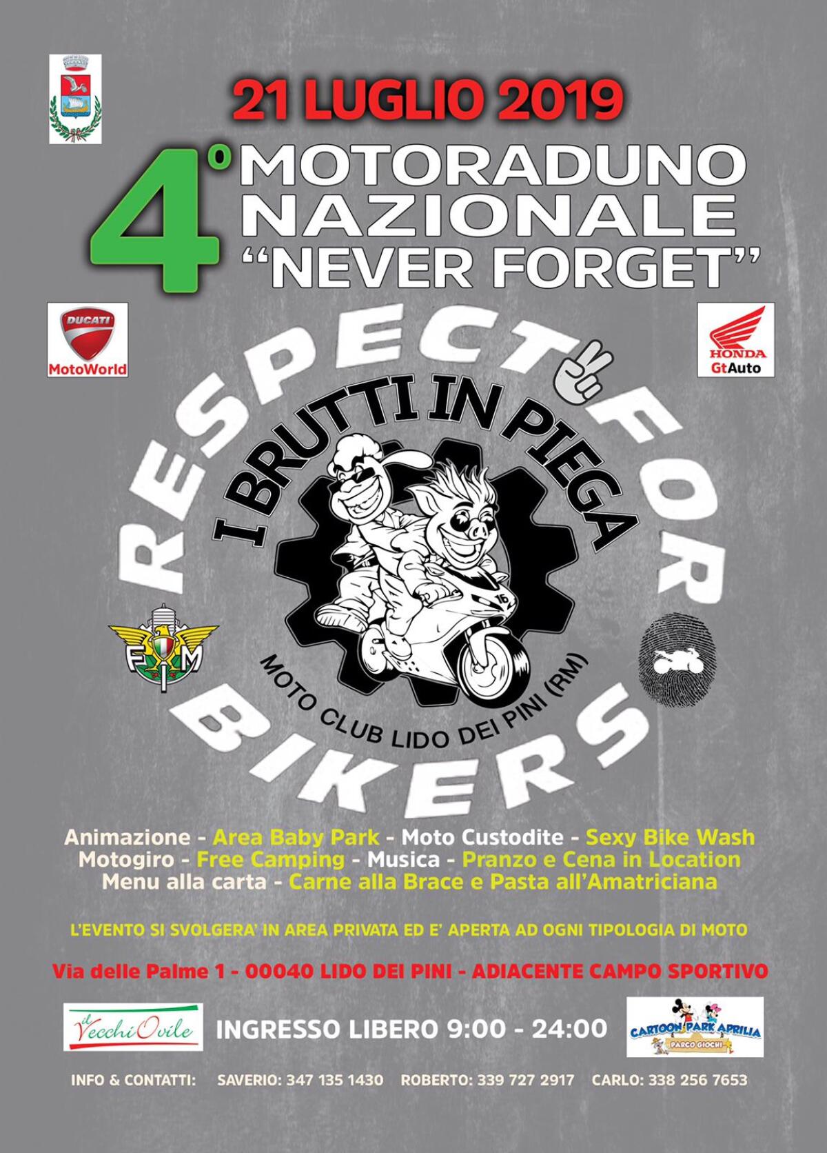 “Lido dei Pini in Festa”: oggi il “3° Weekend del Camionista” e domani il “4° Motoraduno Never Forget”. - 