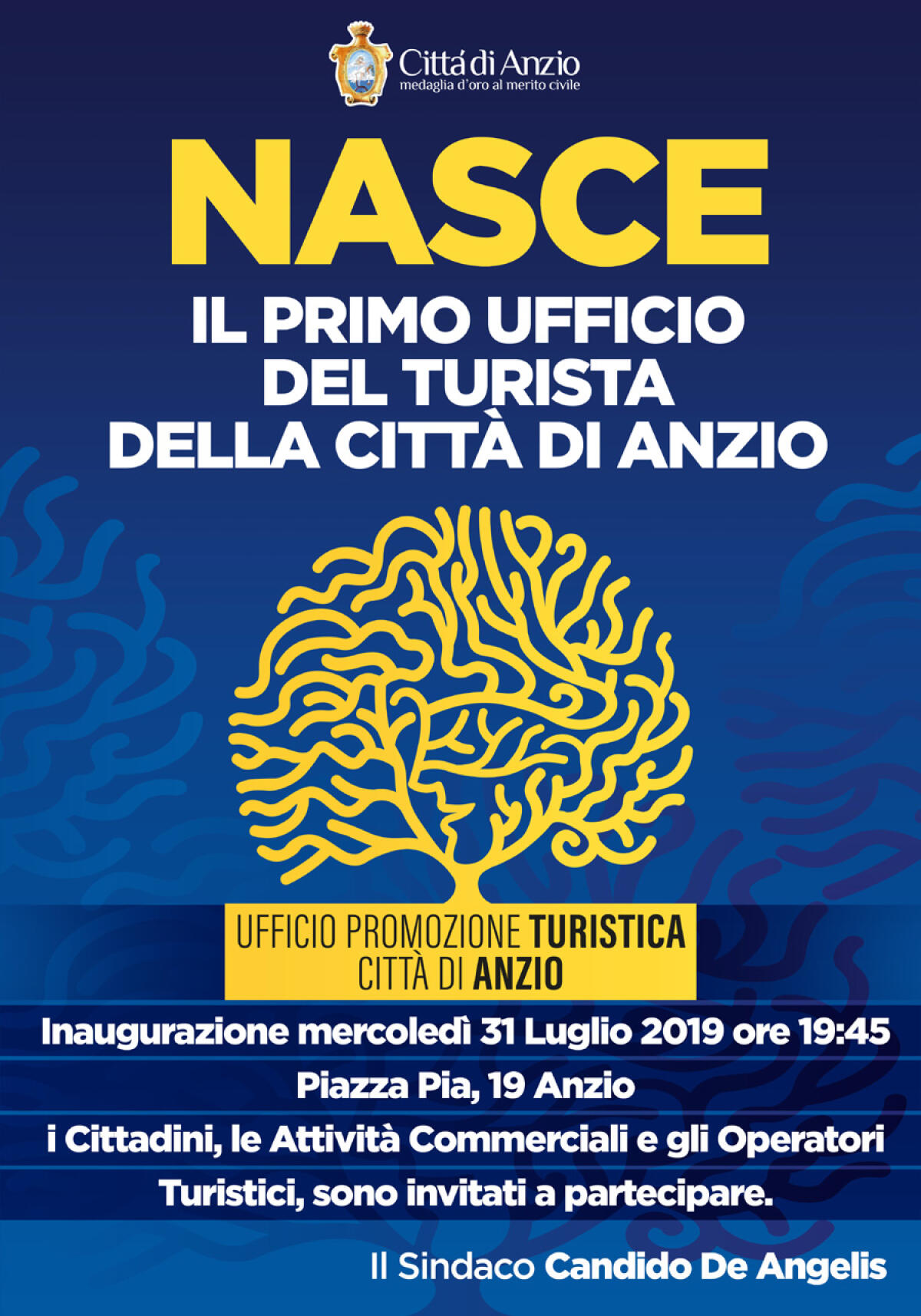 Ad Anzio taglio del nastro per il primo Ufficio del Turista - 