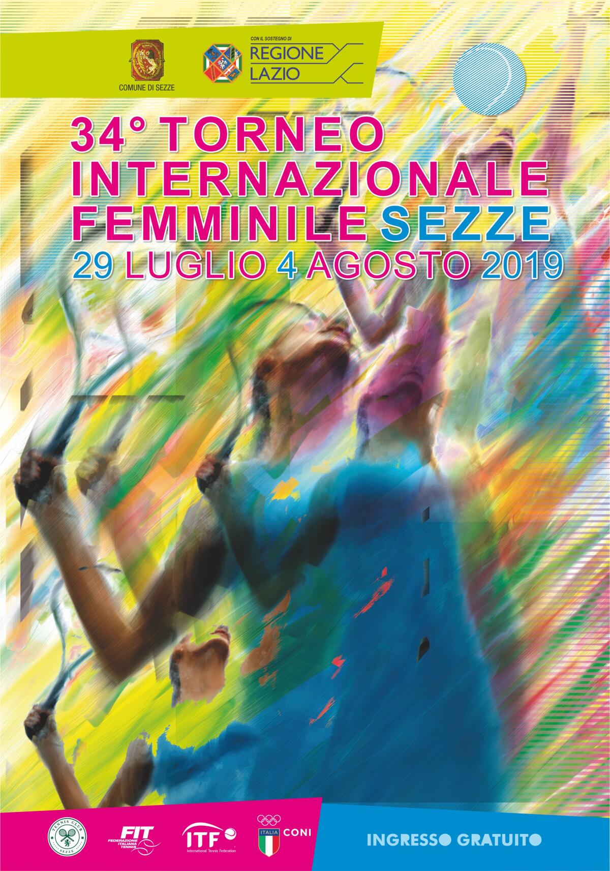 Al via il 34° Torneo Internazionale Femminile di Tennis di  Sezze. - 
