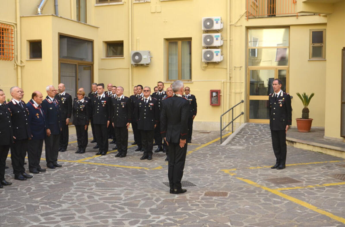 Visita questa mattina a Latina, al Comando Provinciale dei Carabinieri, del Generale di Brigata Marco Minicucci. - 