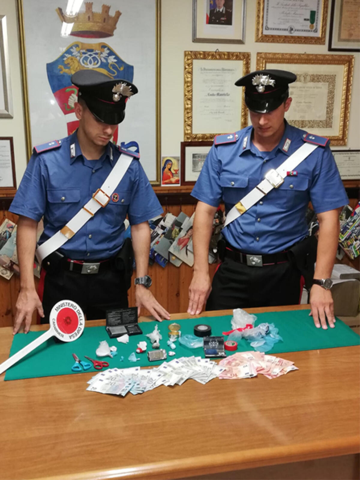 Deteneva cocaina, eroina, marijuana e crack: 53enne in manette a Fondi. - 