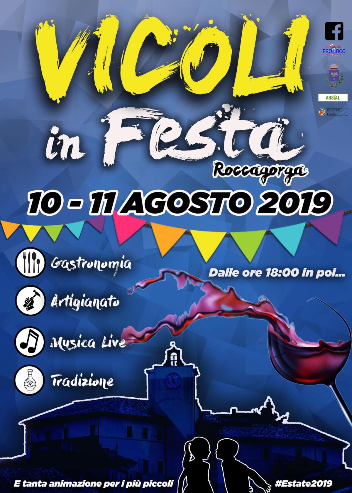 “Vicoli in festa”: a Roccagorga la quinta edizione della manifestazione legata al turismo e all'enogastronomia. - 