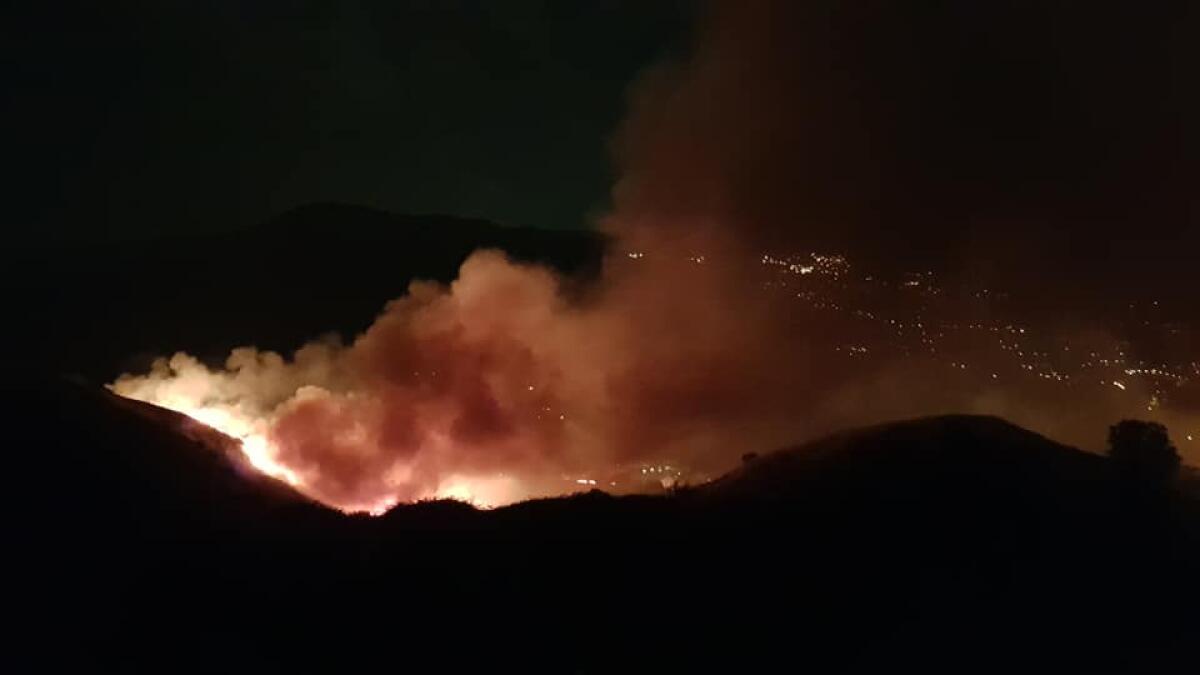 Vasto incendio nella notte a Priverno, danni incalcolabili - 