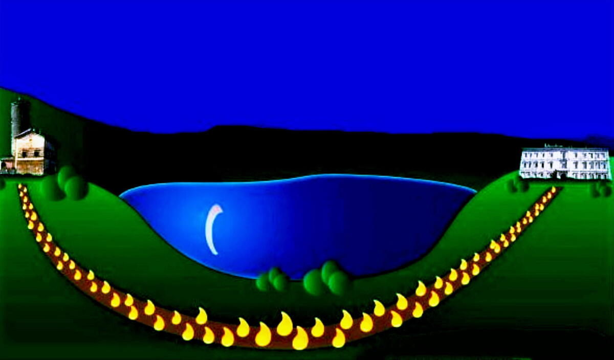 Da Nemi a Genzano la Magica Fiaccolata tra lago e cielo - 