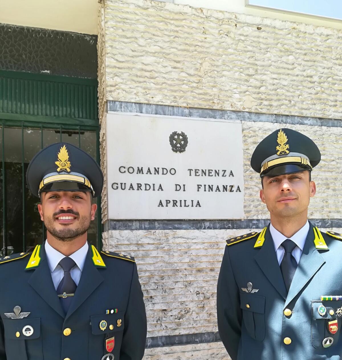 Passaggio di consegne al comando della Tenenza della Guardia di Finanza di Aprilia: arriva il Tenente Luca Spedicato. - 