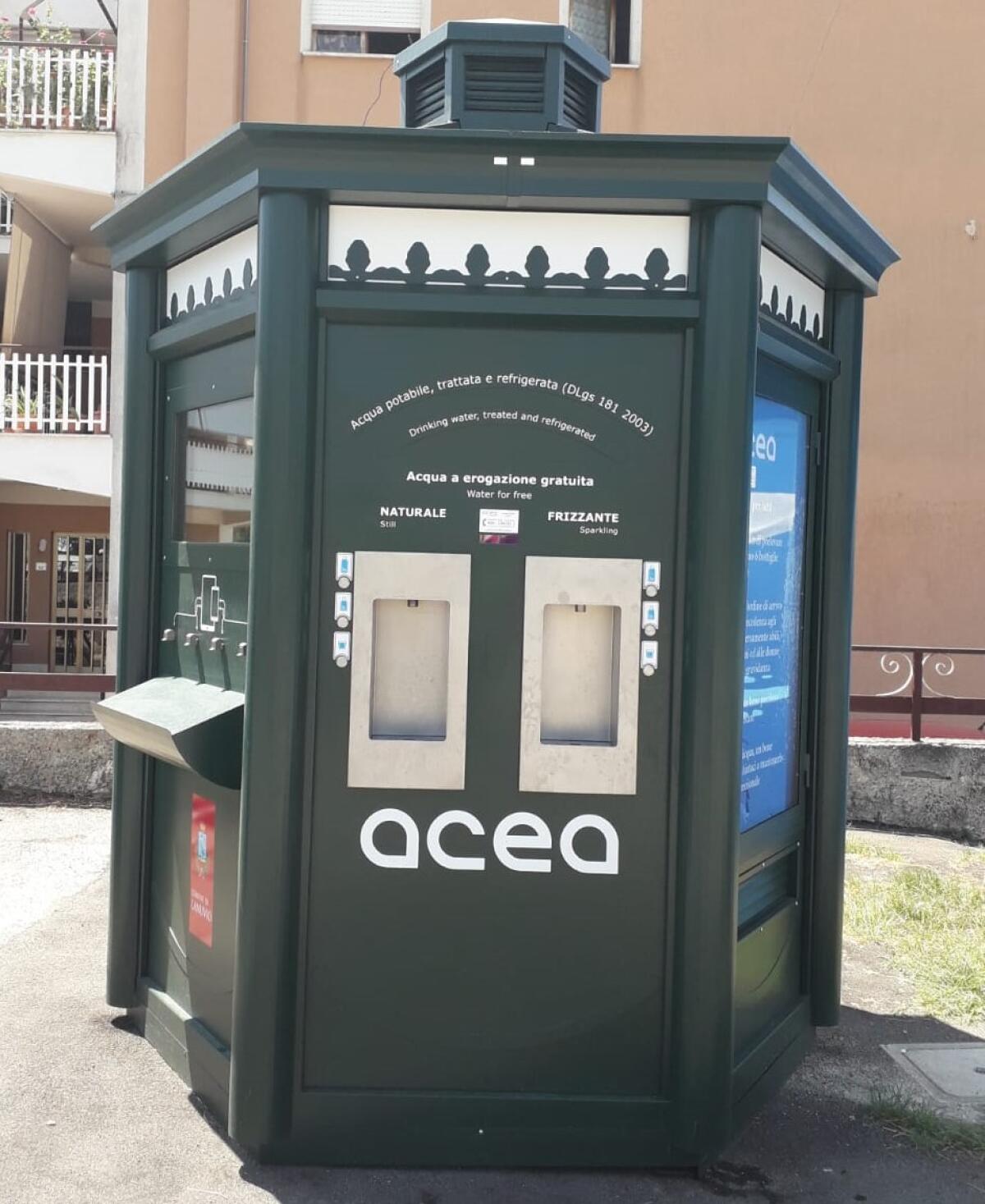 A Lanuvio arriva la Casetta dell'Acqua hi-tech - 