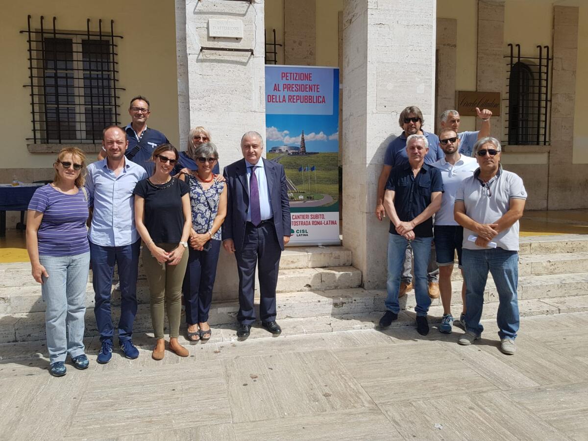 Roma-Latina, in tanti alla petizione organizzata dalla Cisl - 