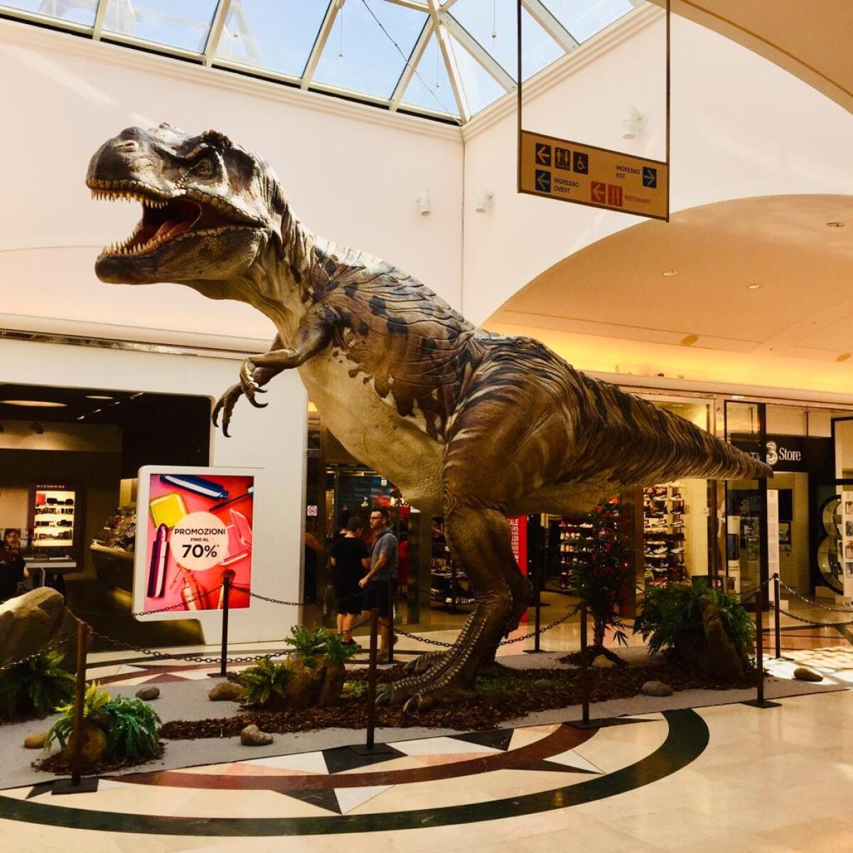 Ad “Aprilia2” la suggestiva mostra “R-Evolution”, con dinosauri a grandezza naturale - 