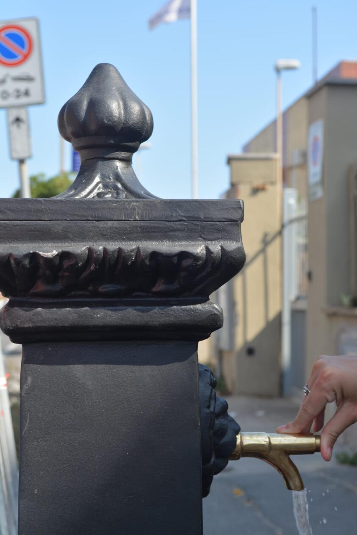 POMEZIA - 	Nuove fontanelle sul litorale di Torvaianica. - 